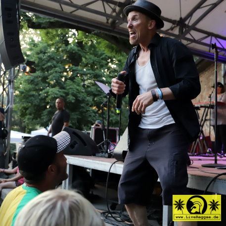Wolley (D, Skaos) with The SKAndal Allstars - This Is Ska Festival - Wasserburg, Rosslau - 24. Juni 2023 (10).JPG